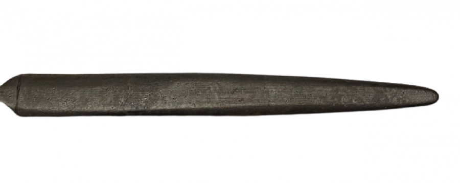 OSMANLI ALLAHUEKBER YAZILI YENİCERİ DAMGALI SICAK EL DÖVME CELİK KILIC BİLEME MASAT BÜYÜK BOY