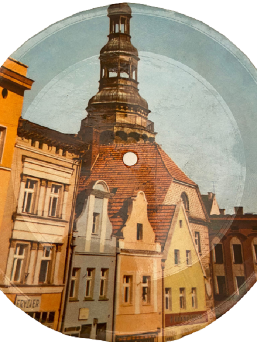 1950 POCZTOWKA DZWIEKOWA KRAJOWA AGENCJA WYDAWNICZ YAZILI ÖZEL KAĞIT PLAK