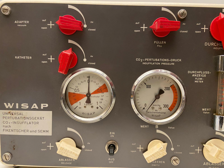 OKSİJEN YAŞAM DESTEK ÜNİTESİ WİSAP UNIVERSAL PERTUBATIONSGERAT CO2 INSUFFLATOR MACH FIKENTSCHER UND SEMM