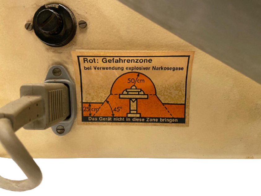 OKSİJEN YAŞAM DESTEK ÜNİTESİ WİSAP UNIVERSAL PERTUBATIONSGERAT CO2 INSUFFLATOR MACH FIKENTSCHER UND SEMM