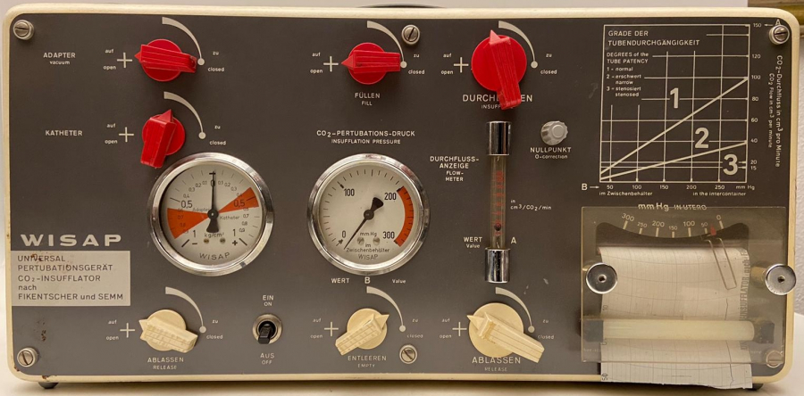 OKSİJEN YAŞAM DESTEK ÜNİTESİ WİSAP UNIVERSAL PERTUBATIONSGERAT CO2 INSUFFLATOR MACH FIKENTSCHER UND SEMM