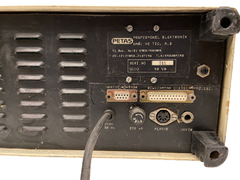 3 KANALLI PETAŞ KARDİOPET 300 EKG CİHAZI