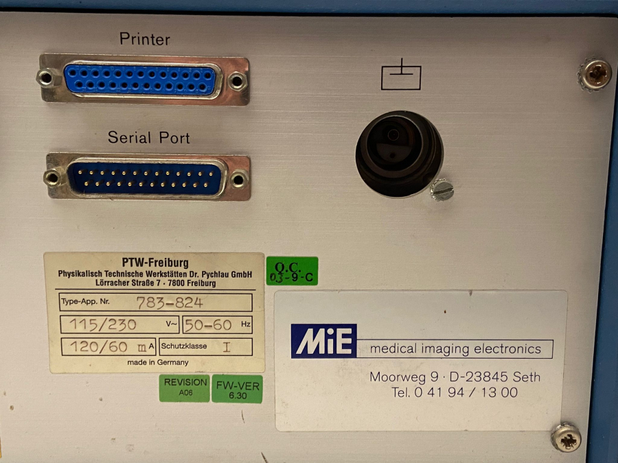 PTW FREIBURG CURIEMENTOR 2 DOZ KALİBRATÖRÜ NÜKLEER TIP