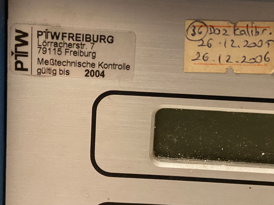 PTW FREIBURG CURIEMENTOR 2 DOZ KALİBRATÖRÜ NÜKLEER TIP