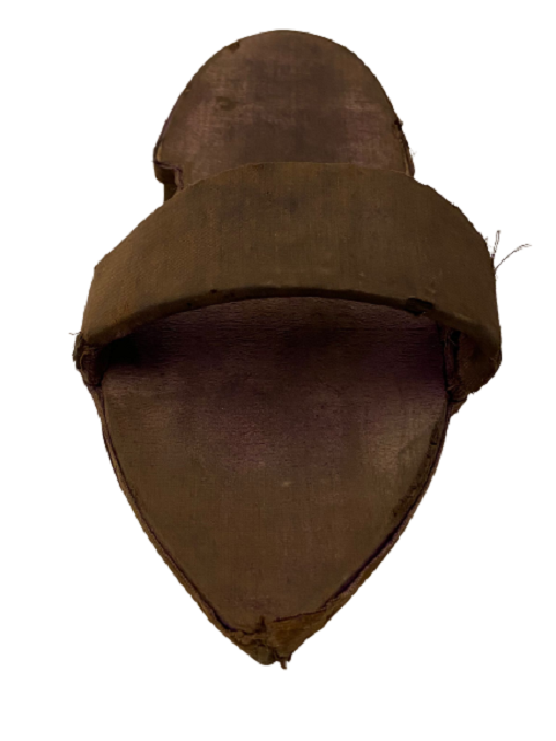 1900 OSMANLI AHŞAP HAMAM İÇİN  NALIN HALK TİPİ EL YAPIM ÇİFT TAKUNYA SÜKSE VE ŞATAFATTAN COK UZAK ORJINAL