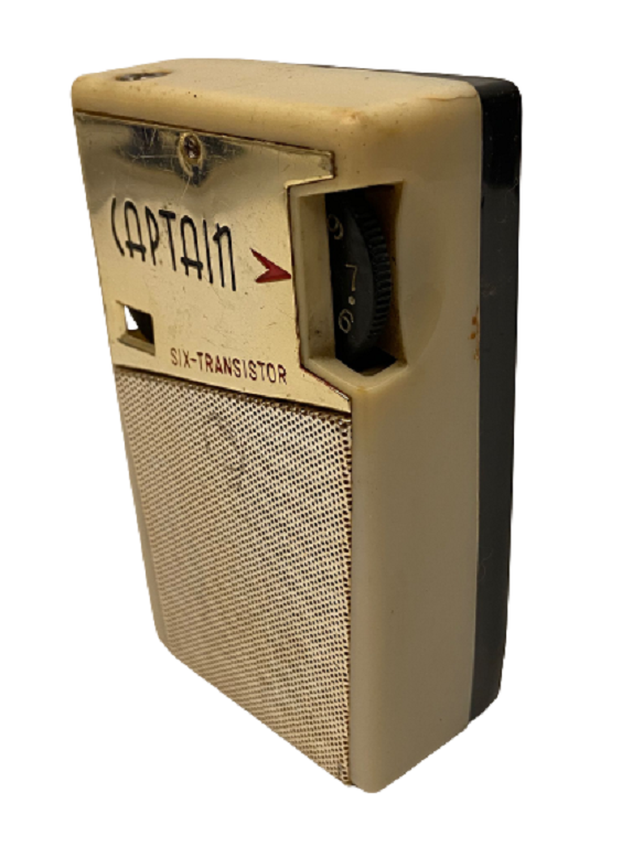 1959 JAPAN CAPTAİN SİX TRANSİSTOR YT - 161 YASHİMA ELECTRİC POCKET RADIO
