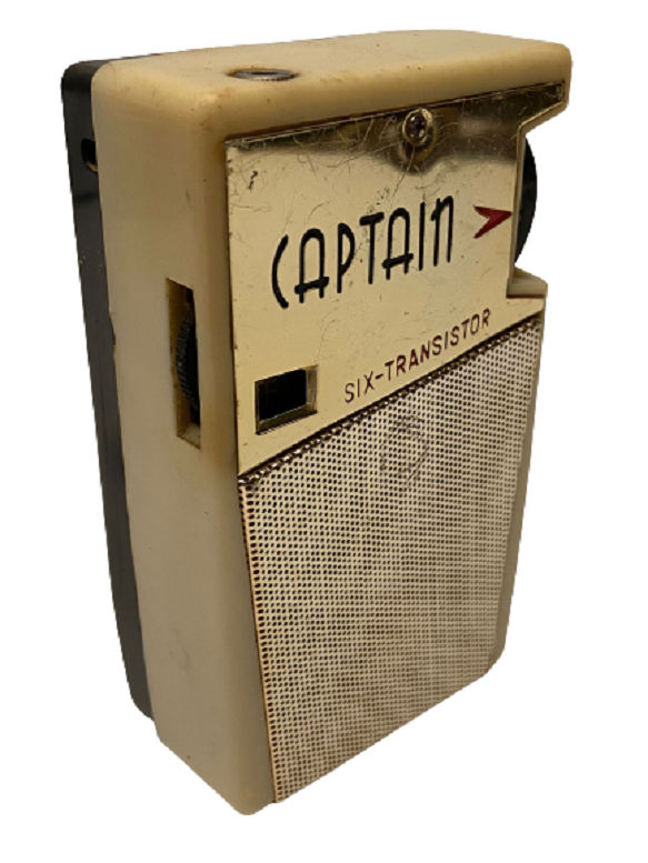 1959 JAPAN CAPTAİN SİX TRANSİSTOR YT - 161 YASHİMA ELECTRİC POCKET RADIO