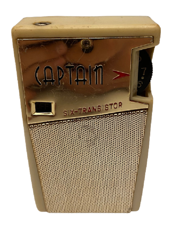 1959 JAPAN CAPTAİN SİX TRANSİSTOR YT - 161 YASHİMA ELECTRİC POCKET RADIO