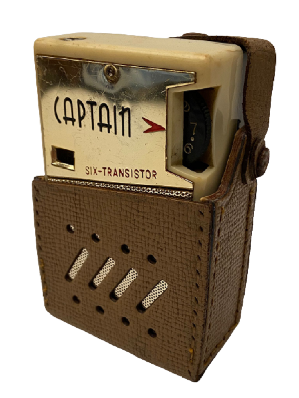 1959 JAPAN CAPTAİN SİX TRANSİSTOR YT - 161 YASHİMA ELECTRİC POCKET RADIO