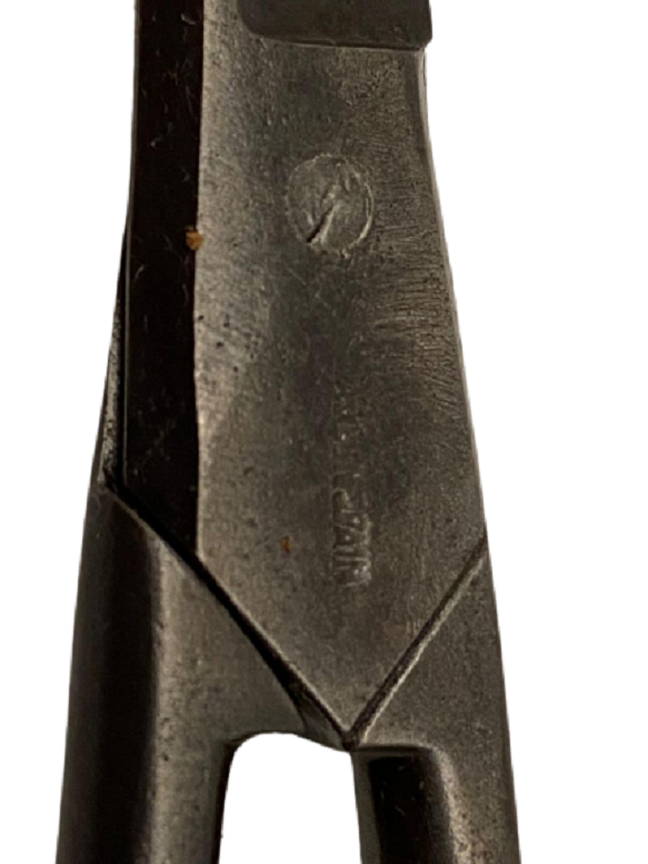 SICAK DÖGME DEMİRDEN CELİK EL YAPIM  ÜZERİ DAMGALI BERBER SAC KESME  MAKASI