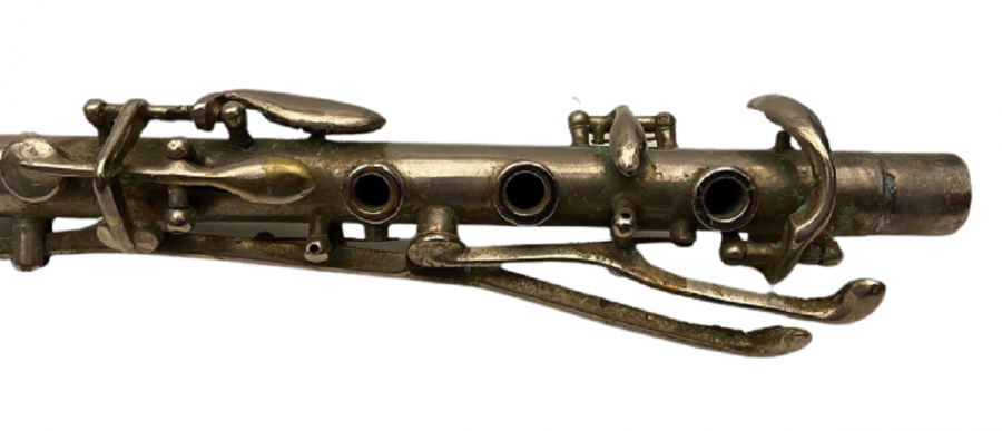 1950 EKSİKSİZ METAL BAKIR ÜZERİNE KROM KAPLAMA KLARNET