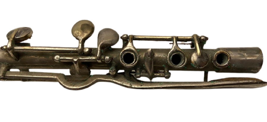 1950 EKSİKSİZ METAL BAKIR ÜZERİNE KROM KAPLAMA KLARNET