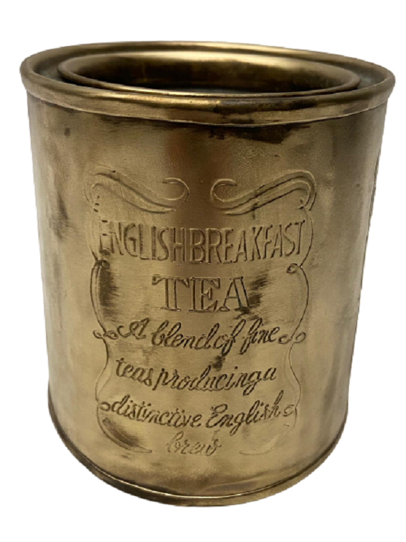 OVAL ENGLISH BREAKFAST TEA İNGİLİZ KIRALİYET KAHVALTI ÇAYI PİRİNC UZERİ YAZILI KAPAKLI KUTU