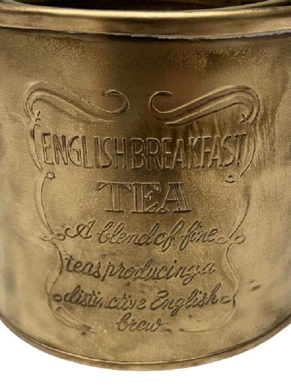 OVAL ENGLISH BREAKFAST TEA İNGİLİZ KIRALİYET KAHVALTI ÇAYI PİRİNC UZERİ YAZILI KAPAKLI KUTU