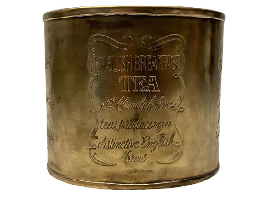 OVAL ENGLISH BREAKFAST TEA İNGİLİZ KIRALİYET KAHVALTI ÇAYI PİRİNC UZERİ YAZILI KAPAKLI KUTU