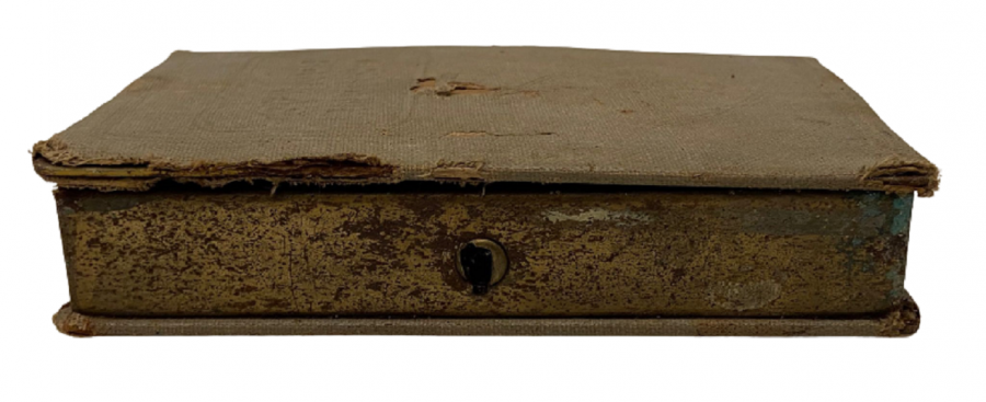 OSMANLI BANKASI DEFTER ŞEKLİNDE KUMBARA YURT DIŞINDA YAPTIRILMIŞDIR