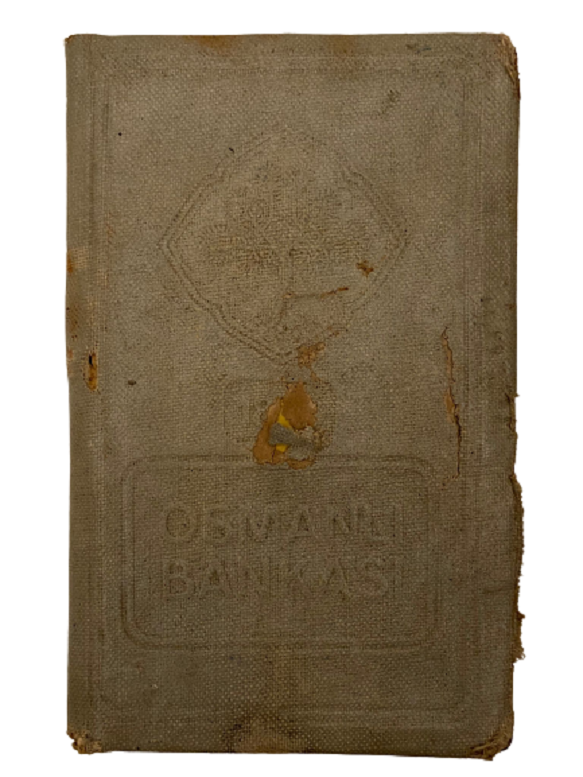 OSMANLI BANKASI DEFTER ŞEKLİNDE KUMBARA YURT DIŞINDA YAPTIRILMIŞDIR