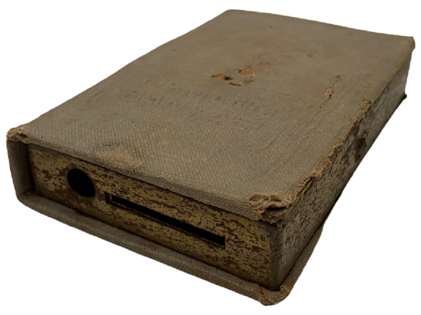 OSMANLI BANKASI DEFTER ŞEKLİNDE KUMBARA YURT DIŞINDA YAPTIRILMIŞDIR