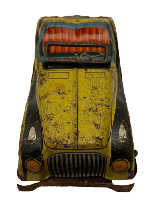 TÜRK MALI YERLİ ÜRETİM  ALASYA TENEKE OYUNCAK SPOR YARIŞ ARABASI 