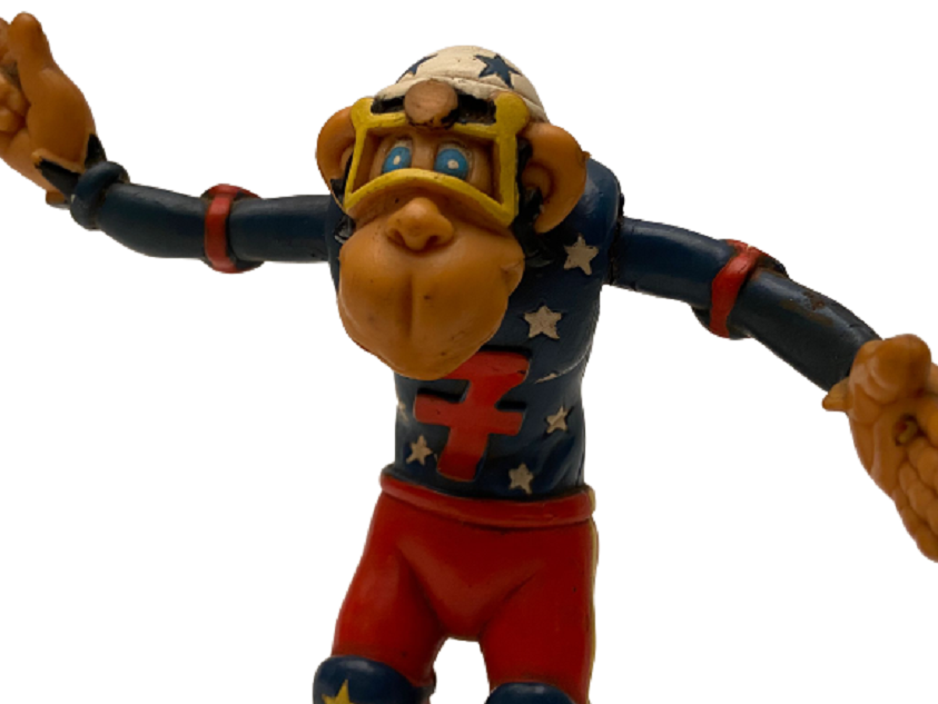 VİNTAGE OYUNCAK LC WAİKİKİ REKLAM MAYMUNU TÜRKİYEYE SATILMADAN FRANSA YAPIMI