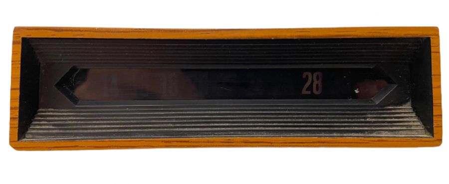  1970 OTO ÖN TORPİDO ÜZERİ  ALTI MIKNATISLI CİVALI TERMOMETRE