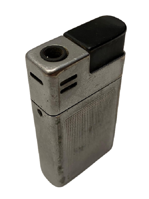 1960 BLACK BRAUN MACH 2  DIETER RAMS LİGHTER BATI ALMANYA BRAUN MANYETOLU GAZLI ÇAKMAK