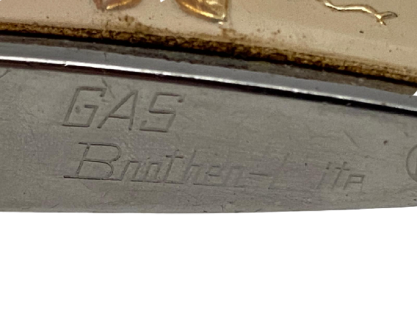 BROTHER LİTE LİGHTER GÜL  İŞLEMELİ GAZLI TAŞLI ÇAKMAK