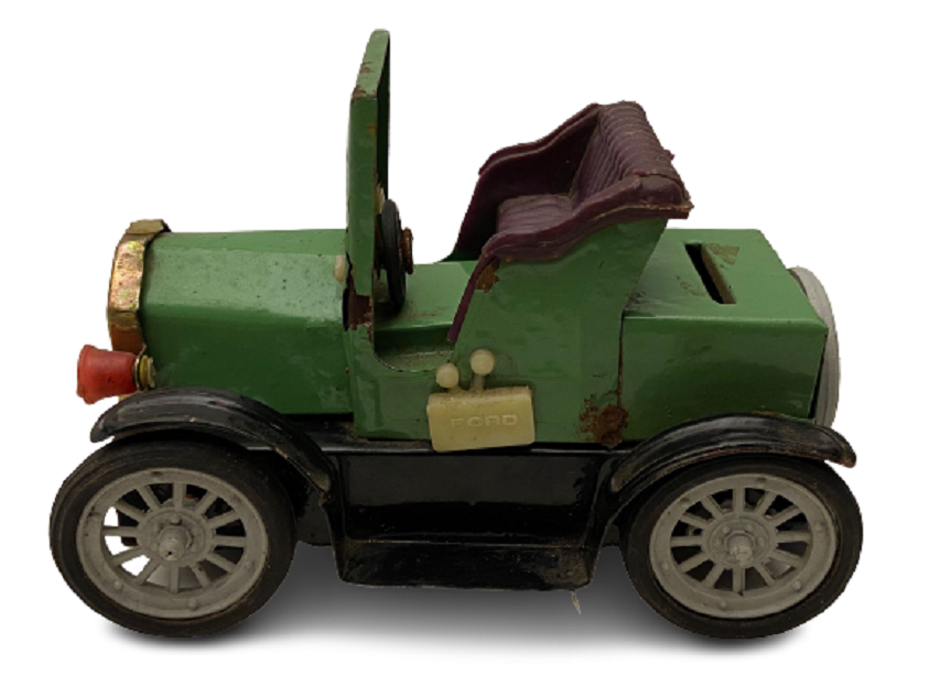 METAL FORD KLASİK OTOMOBİL FİGÜRÜ HALK BANKASI KUMBARASI