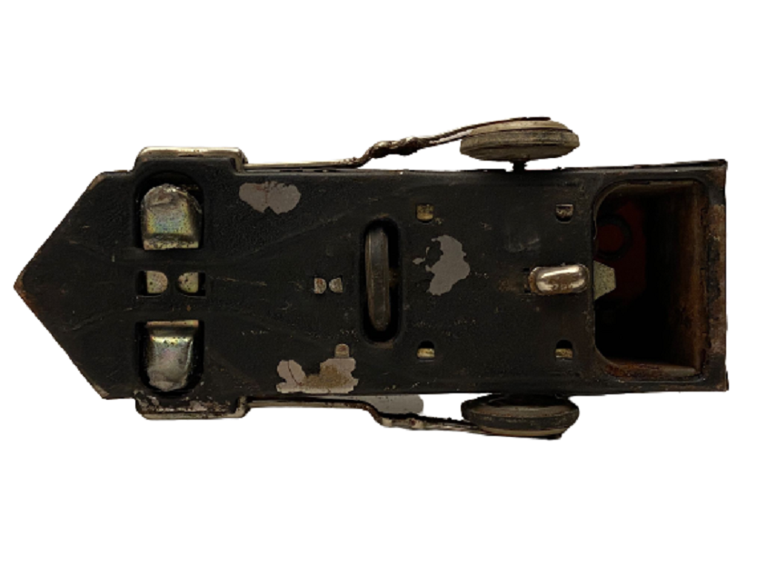 1960 TENEKE M- 061 TREN MEKANİK  PİLLİ OYUNCAK TREN LOKOMOTİF