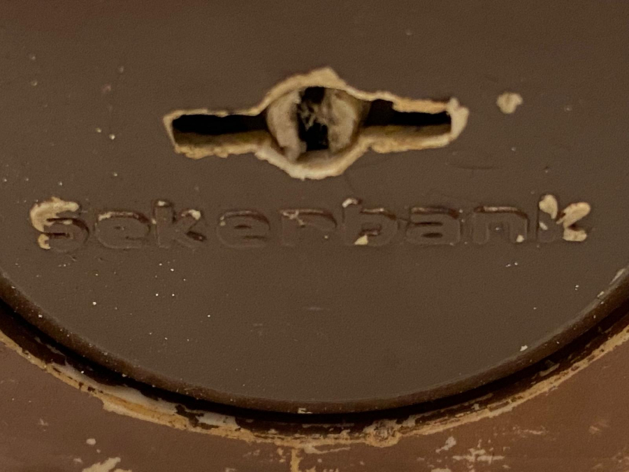 ŞEKERBANK OBURİKS FORMUNDA PLASTİK BANKA KUMBARA