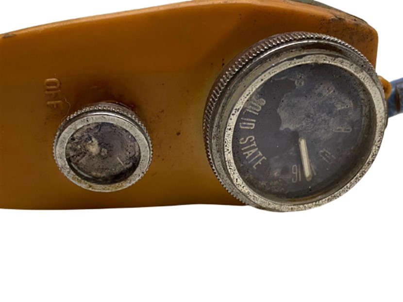 1970 GEM POCKET RADIO  HONG KONG PİLLİ CEP RADYO TEK DALGA MAVİ RENKDE