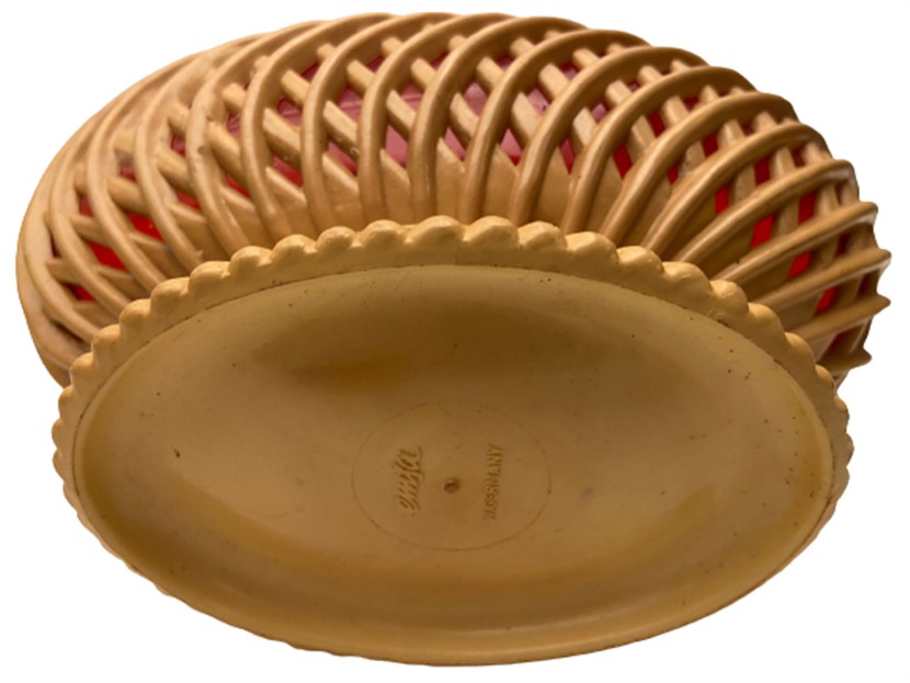 1960 GERMANY EMSA MARKA PLASTİK MEYVA CEREZ KASE