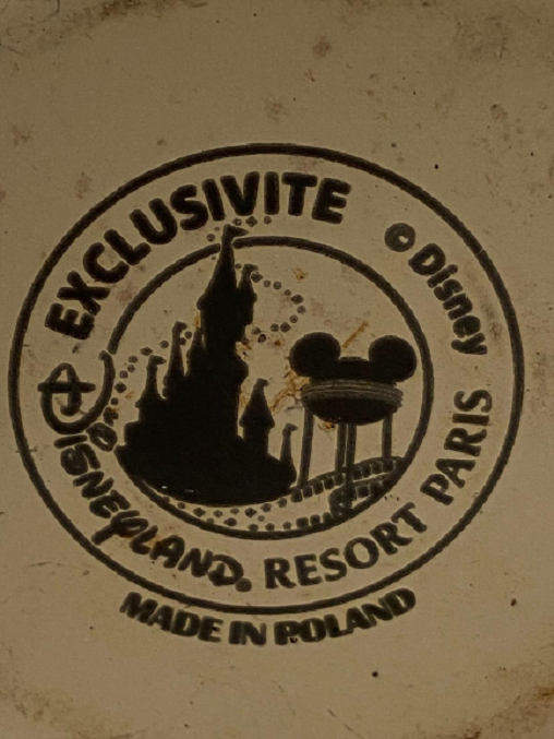 POLONYA YAPIMI DİSNEYLAND RESORT PARIS EMAYE MİCKEY MOUSE LİSANSLI KUPA