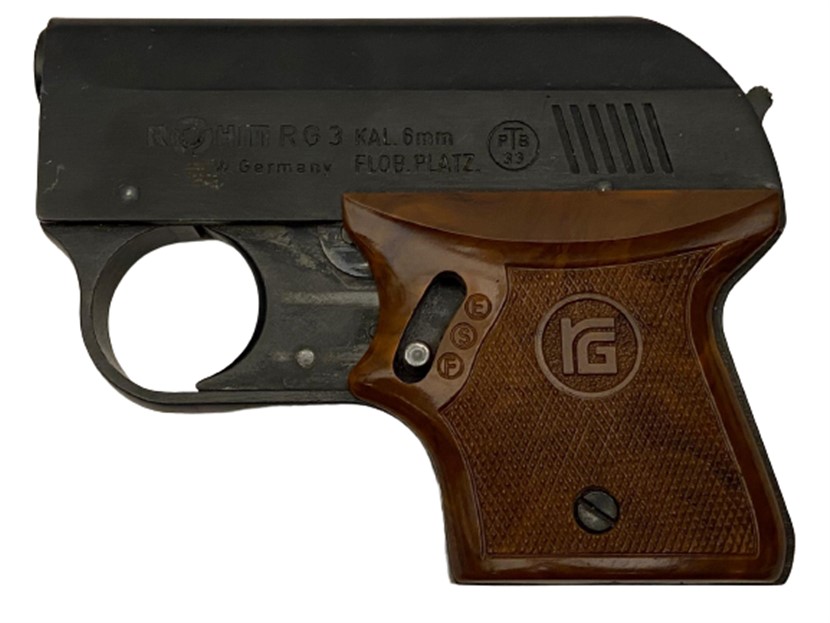 ALMAN YAPIMI RÖHM RG 3 6MM  SPOR START BAŞLA  İŞARET VERME SES TABANCASI