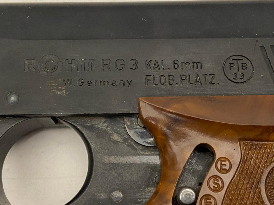 ALMAN YAPIMI RÖHM RG 3 6MM  SPOR START BAŞLA  İŞARET VERME SES TABANCASI