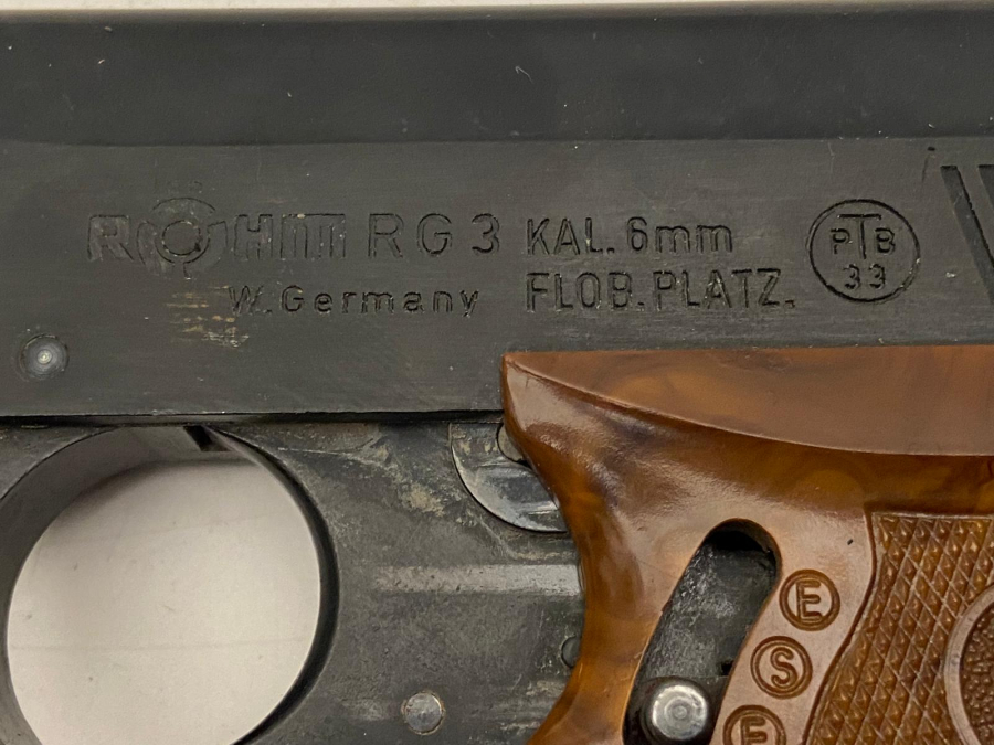 ALMAN YAPIMI RÖHM RG 3 6MM  SPOR START BAŞLA  İŞARET VERME SES TABANCASI