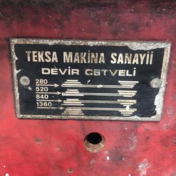 TEKSA MAKİNA SANAYİ 16 MM SEHBALI SANAYİİ TİPİ TEZGAHLI MATKAP 220  VOLT VE TRİFAZE  CALIŞIR