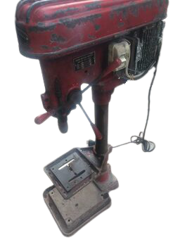 TEKSA MAKİNA SANAYİ 16 MM SEHBALI SANAYİİ TİPİ TEZGAHLI MATKAP 220  VOLT VE TRİFAZE  CALIŞIR