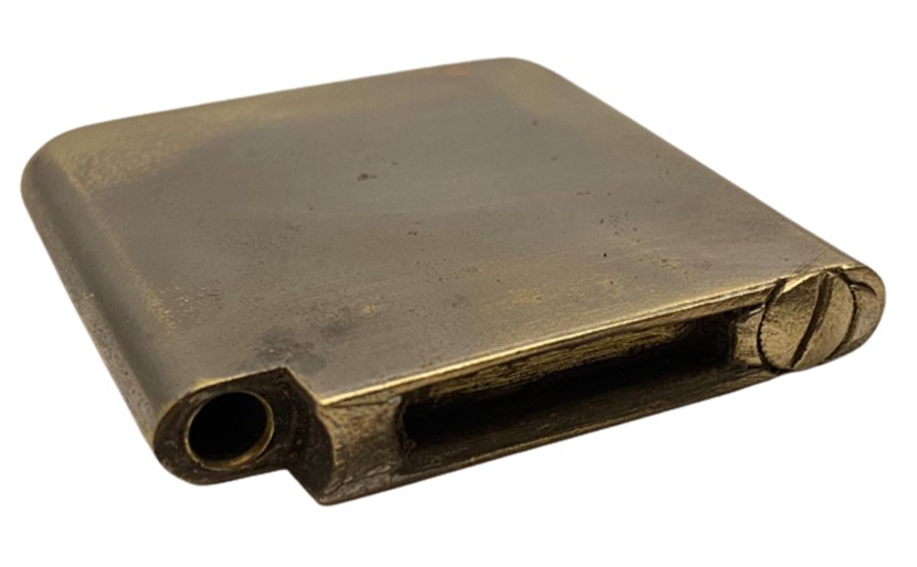 1950 GES AUSTRIA LİGHTER ORİJİNAL PİRİNC BENZİNLİ SÜRTME CUBUKLU MEKANİK KİBRİT ÇAKMAK