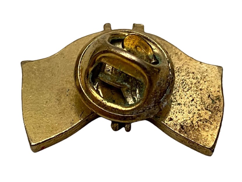 1970 AMERİKA VE TÜRKİYE BAYRAĞI  BİRLİKDE İTTİFAK YAKA RÖZET