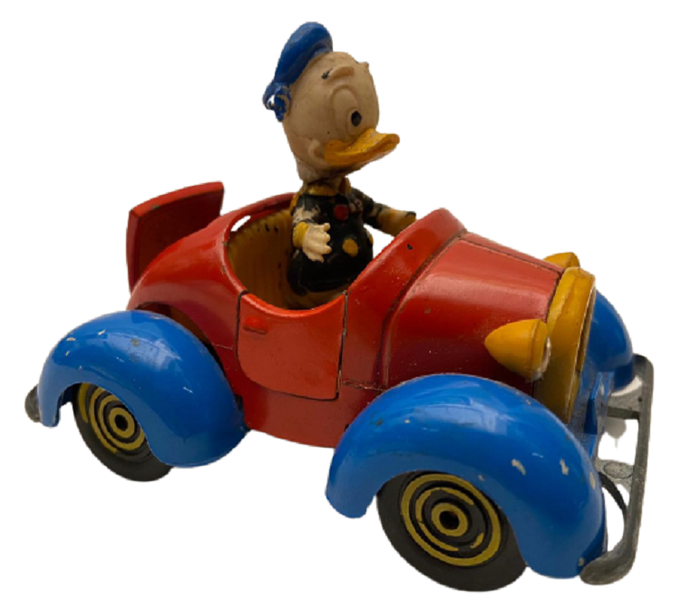  LİSANSLI ITALYA WALT DİSNEY POLITOYS NO 554 OYUNCAK ARABA