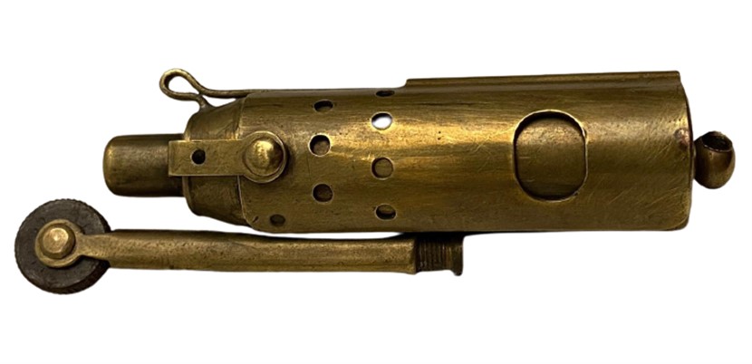 TRENCH LİGHTER EL YAPIM SİPER CAKMAGI PİRİNC RUZGARLIKLI MEKANİK BENZİNLİ CARKLI TAŞLI ÇAKMAK