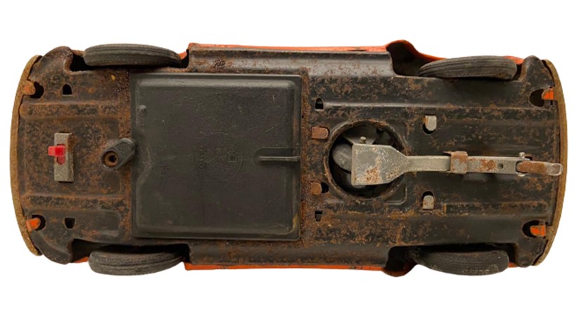 TAIYO VW BEETLE CHALLENGER RACE CAR VOLKSWAGEN BEETLE TENEKE OYUNCAK ARABA 32 NUMARALI