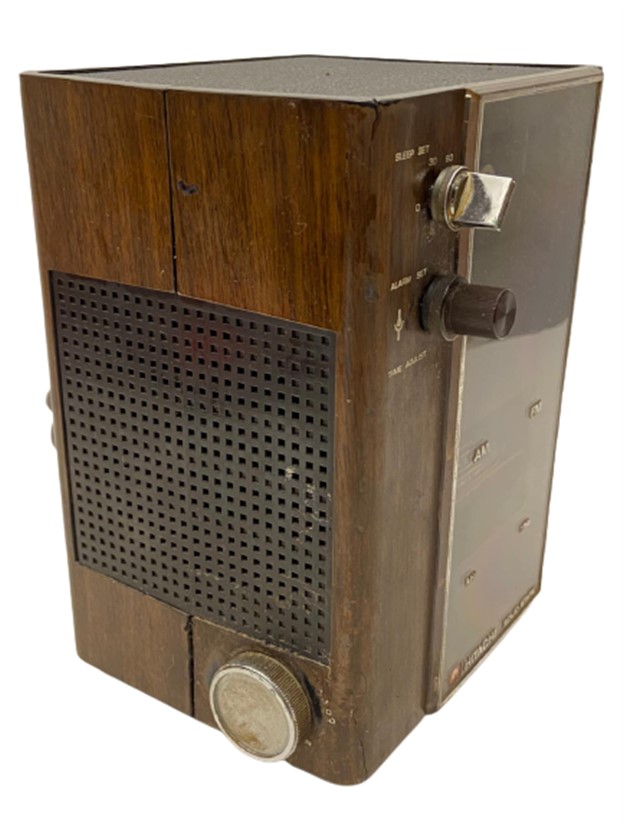 1972 JAPAN FM/AM ALL TRANSİSTOR DİGİTAL CLOCK RADİO KC783  VINTAGE HITACHI SOLID STATE SAATLİ RADYO 