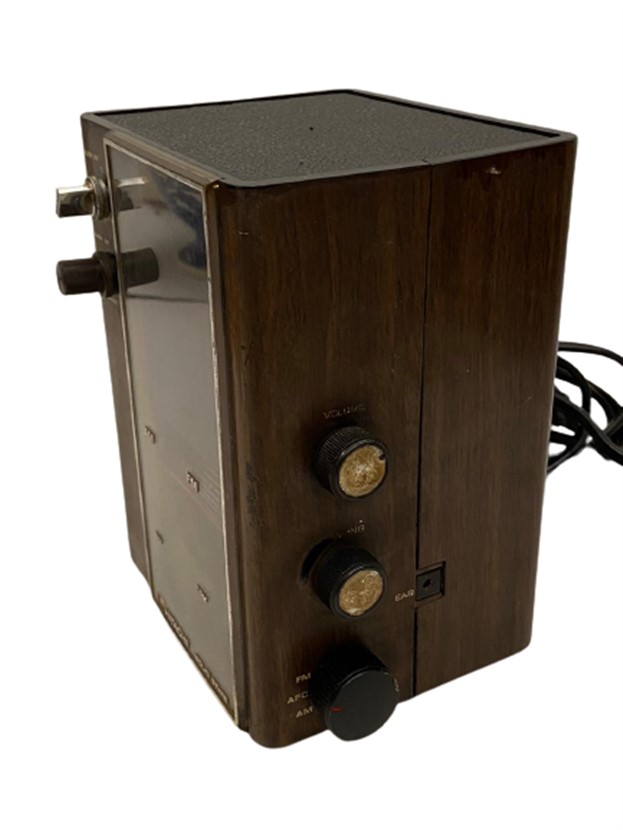 1972 JAPAN FM/AM ALL TRANSİSTOR DİGİTAL CLOCK RADİO KC783  VINTAGE HITACHI SOLID STATE SAATLİ RADYO 