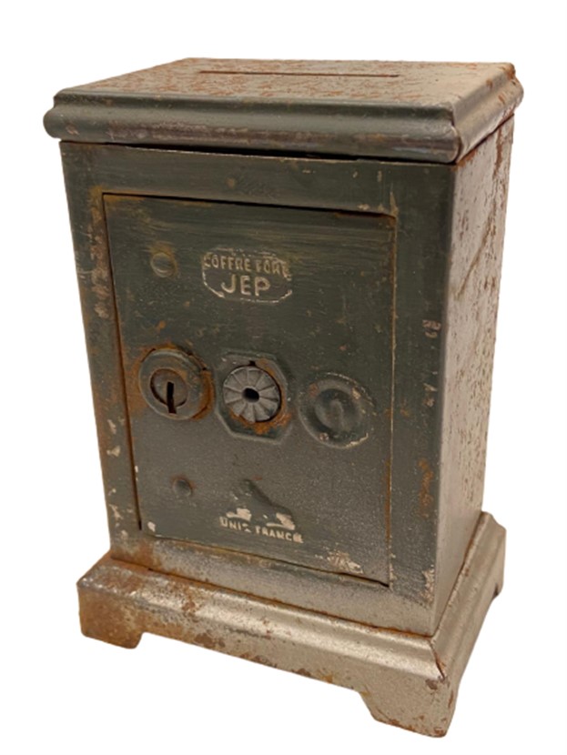 FRANSIZ BANK ONIS FRANCE COFFRE FOR JEP TENEKE KASA FORMUNDA  KUMBARA