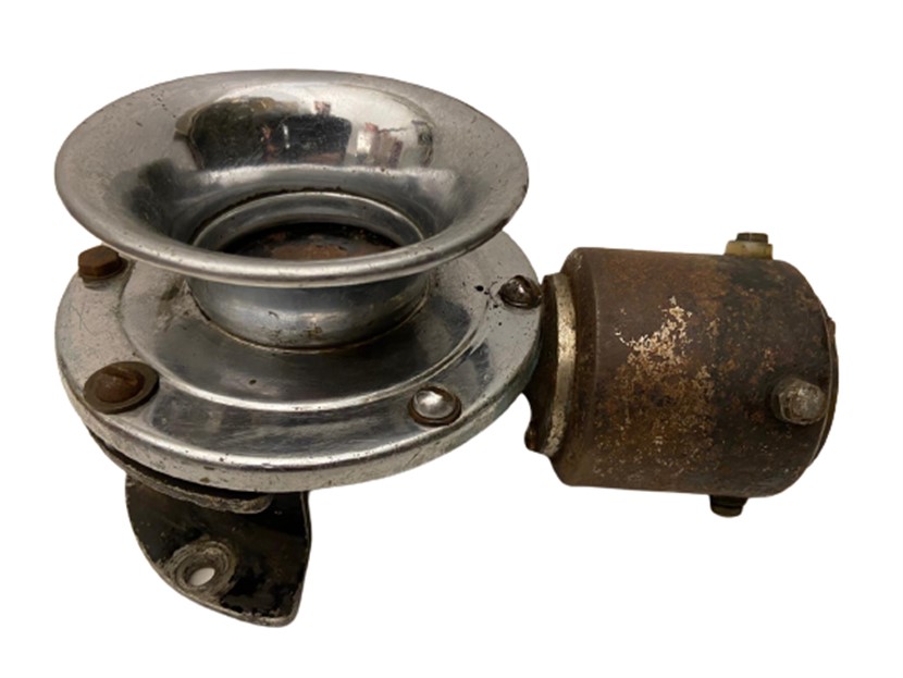 1909 ROLLS ROYCE KLAXON HORN OTO KORNASI KROM NİKELAJ BORU