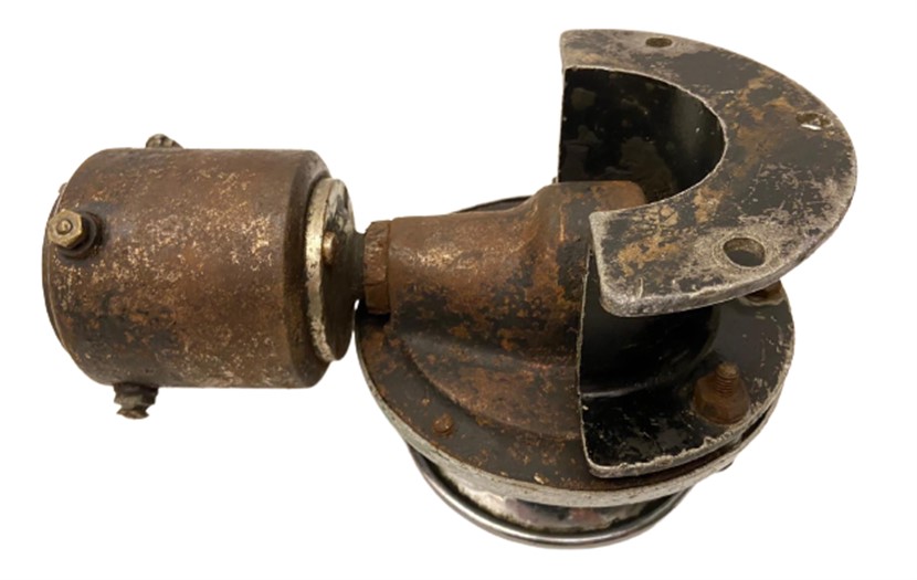 1909 ROLLS ROYCE KLAXON HORN OTO KORNASI KROM NİKELAJ BORU