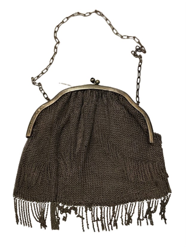 OSMANLI GÜMÜŞ KAPLAMA EL YAPIM BAYAN GECE EL ÇANTASI