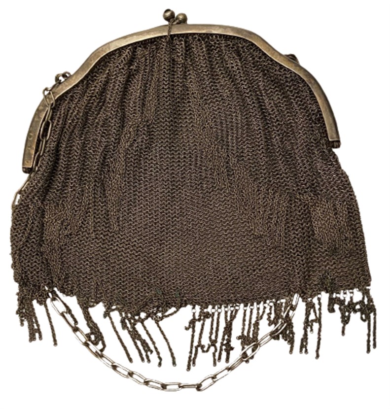 OSMANLI GÜMÜŞ KAPLAMA EL YAPIM BAYAN GECE EL ÇANTASI